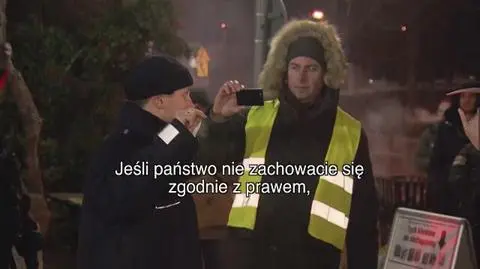 Relacje świadków interwencji policji