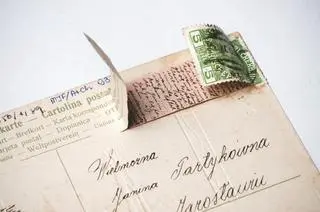 Ponadstuletnia pocztówka z ukrytym wyznaniem miłosnym