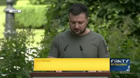 Zełenski po spotkaniu z liderami Niemiec, Francji, Włoch i Rumunii