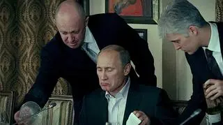 Yevgeny Prighozin and Vladimir Putin
