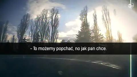 "Widzi pan, policja czasem pomaga"