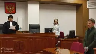 Ksenia Karelina w sądzie 