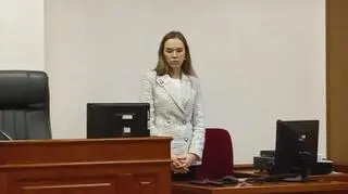 Ksenia Karelina w sądzie 