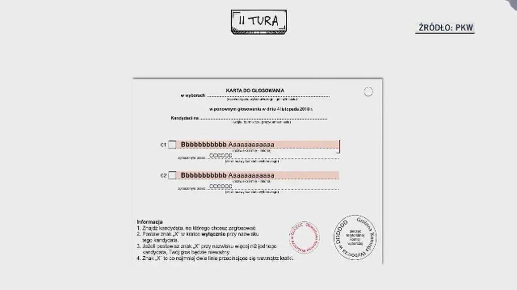 Spot PKW- instrukcja jak głosować w II turze