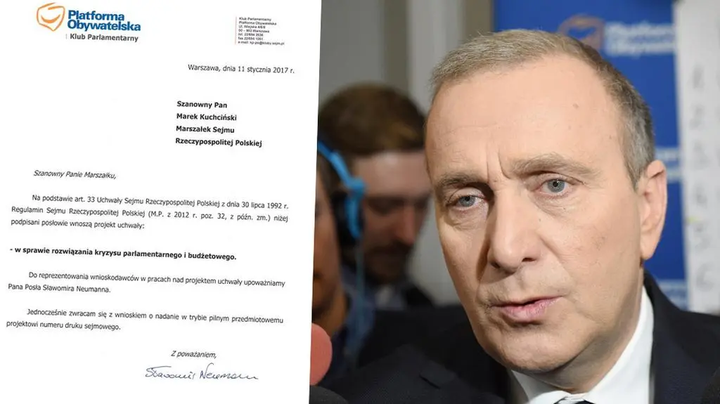 PO chce przerwy w obradach Sejmu do 18 stycznia