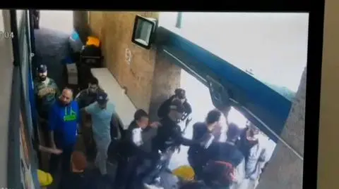 Aresztowanie palestyńskiego nożownika