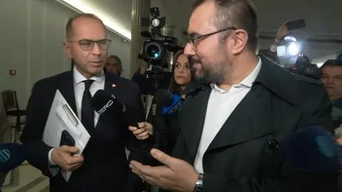 Sejmowa konfrontacja Michała Szczerby i Pawła Jabłońskiego w sprawie afery wizowej