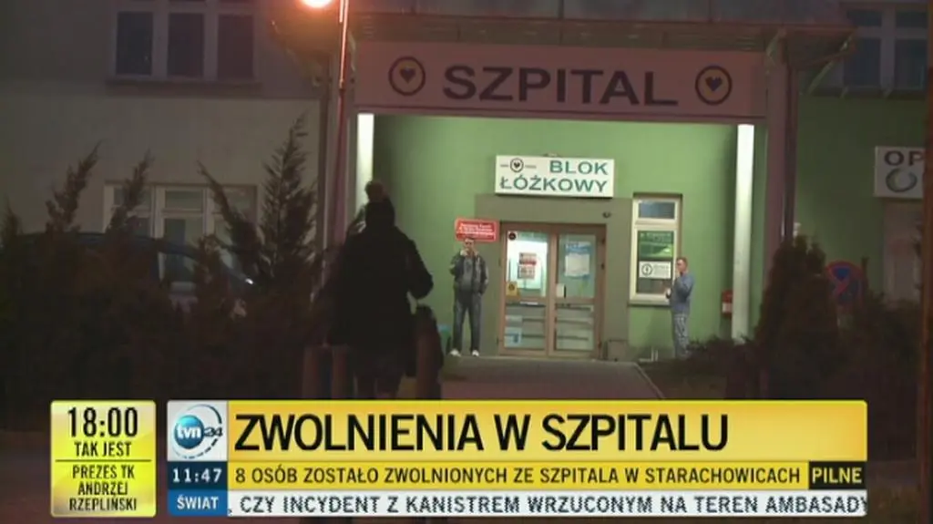 MZ najprawdopodobniej dopeiro we wtorek poda wyniki kontroli w starachowickim szpitalu 