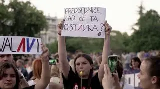 Protest w stolicy Serbii odbył się po raz piąty