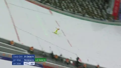 Kamil Stoch odleciał w pierwszej serii