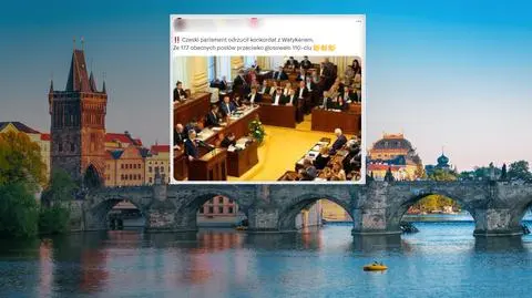 "Czeski parlament odrzucił konkordat z Watykanem"? Nic nowego