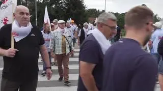 Protest rybaków