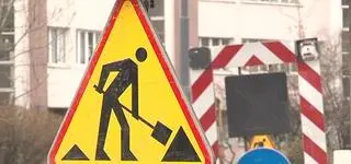 Prace w alei Krakowskiej