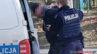 Pijany kierowca został zatrzymany