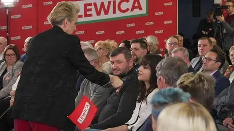 "Szymon, słyszałeś?". Scheuring-Wielgus pyta publiczność o to, co by powiedzieli marszałkowi Hołowni