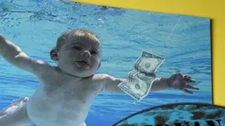 Okładka płyty "Nevermind" zespołu Nirvana