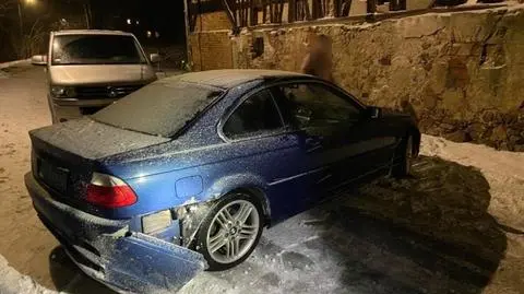 "Pomocnik" porzucił auto
