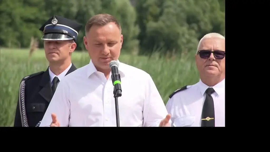 Prezydent Duda w Szeligach