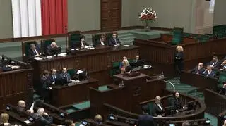 Wymiana zdań między Iwoną Hartwich a Elżbietą Witek