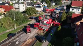 Wypadek w Żukowie