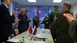 Spotkanie Siergieja Szojgu i Wiktara Chrenina