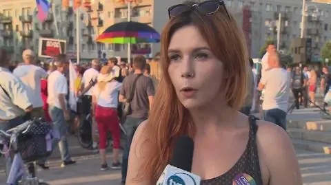 Radecka: rozlała się szklanka z przemocą