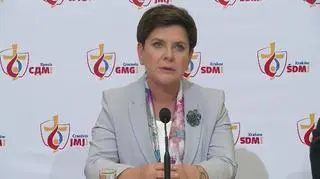 "Było bezpiecznie, było wspaniale". Premier Szydło dziękuje za ŚDM