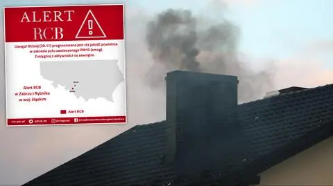 Alert RCB dla dwóch miast. "Zrezygnuj z aktywności na zewnątrz"