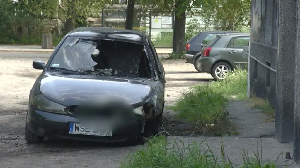 Spalono auto w Gdańsku