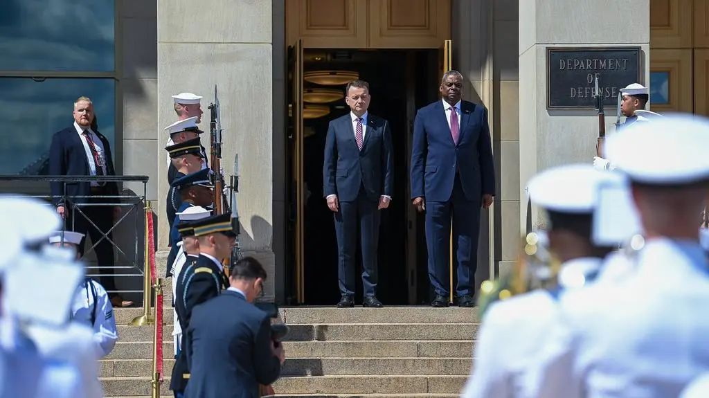 Mariusz Błaszczak i Lloyd Austin
