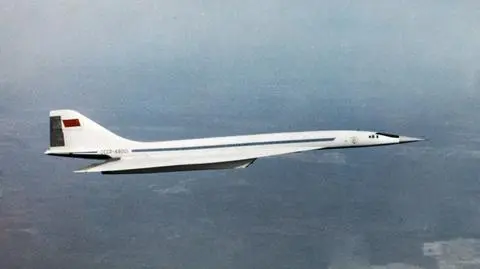 Radziecki rywal Concorde - Tu-144