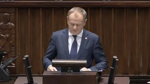 TUSK ODCZYTUJE MANIFEST