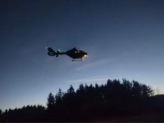 Wypadek w rejonie Jaworzynki Gorcowskiej