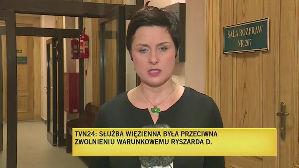 Ryszard D. wyszedł na wolność mimo negatywnej opinii służby więziennej