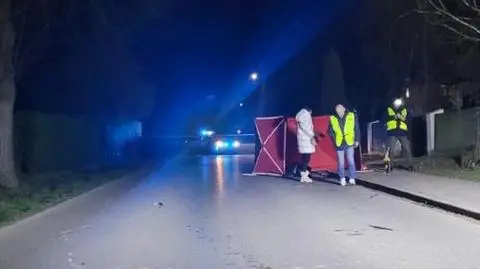 Najechał na leżącego mężczyznę, ten nie przeżył
