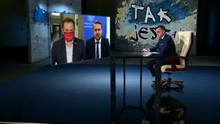 Tomasz Trela i Jacek Ozdoba byli gośćmi wtorkowego wydania programu "Tak jest" 