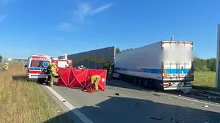 Śmiertelny wypadek na drodze ekspresowej S8