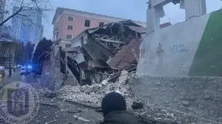 Zniszczenia w Kijowie