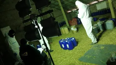 W zlikwidowanym laboratorium powstawał mefedron