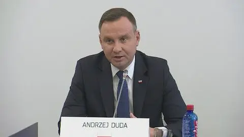 Andrzej Duda na spotkaniu V4