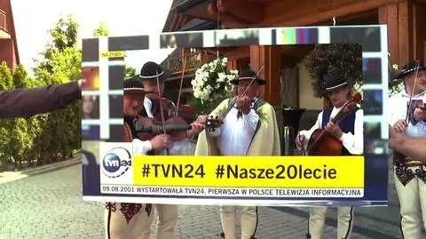 Życzenia urodzinowe od widzów TVN24 z Zakopanego