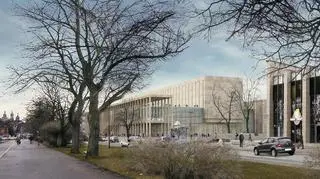 Renowacja hotelu Cracovia odbywa się w ramach miejscowego planu zagospodarowania przestrzennego obszaru „Błonia Krakowskie”