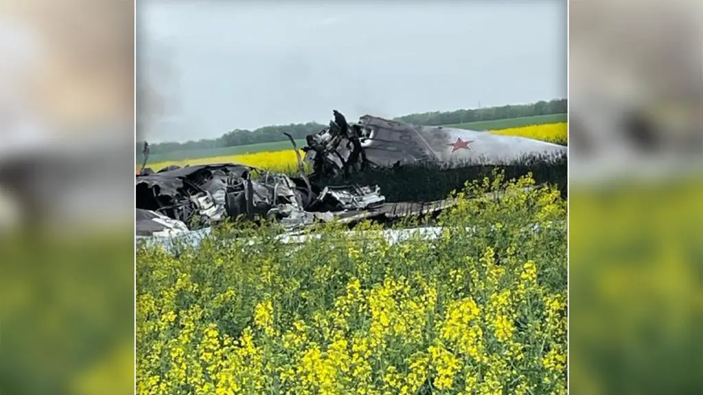 Miejsce katastrofy Tu-22M3