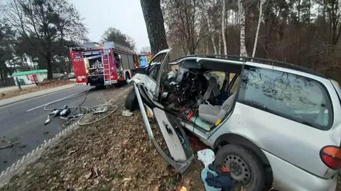 Kierowca zginął na miejscu
