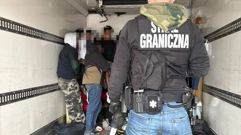 35 migrantów w chłodni. Ciężarówkę zatrzymała straż graniczna