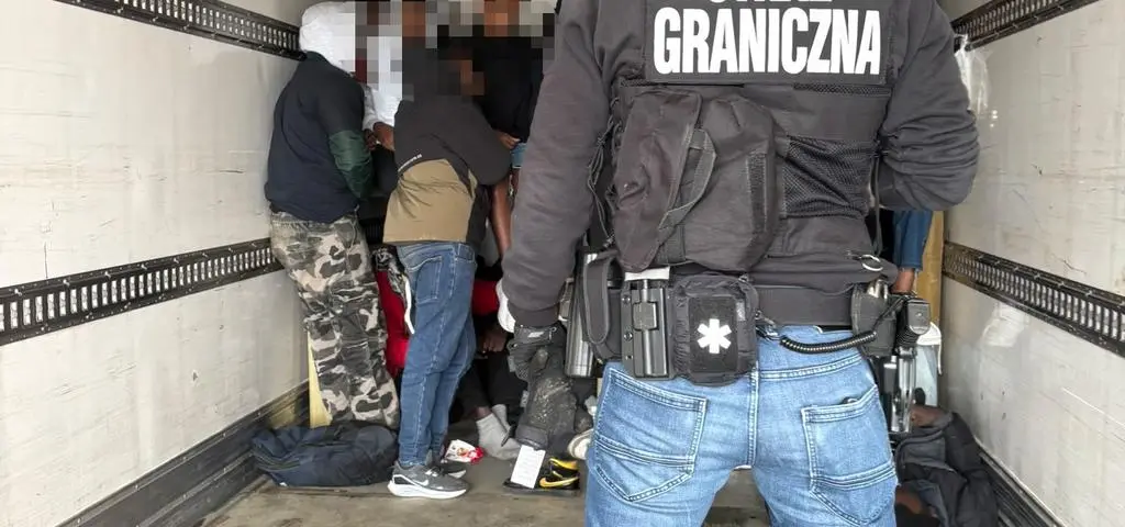 35 migrantów w chłodni. Ciężarówkę zatrzymała straż graniczna