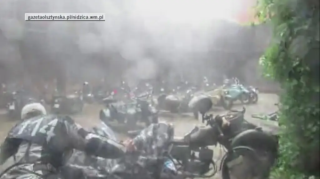 Nawałnica przeszła nad Nidzicą