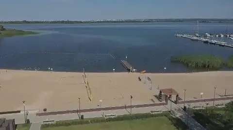 Zakaz wchodzenia do wody na znanych kąpieliskach