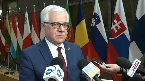 Jacek Czaputowicz rozmawiał z Verą Jourovą. "Warto utrzymywać dialog"