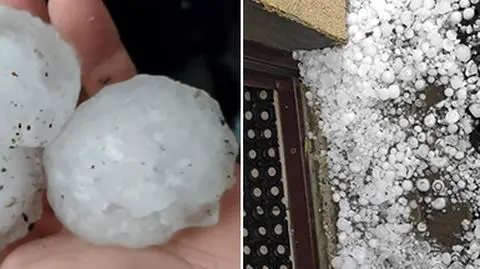 Grad "wielkości pomidorów". Wasze relacje z burzowego czwartku